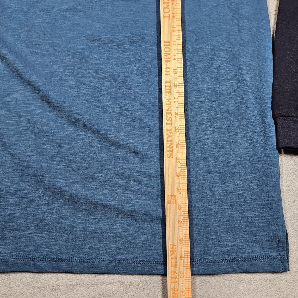 AKWA Classic US House Representatives Henley Shirt Mens Large Blue Long Sleeve‎ - Picture 6 of 7